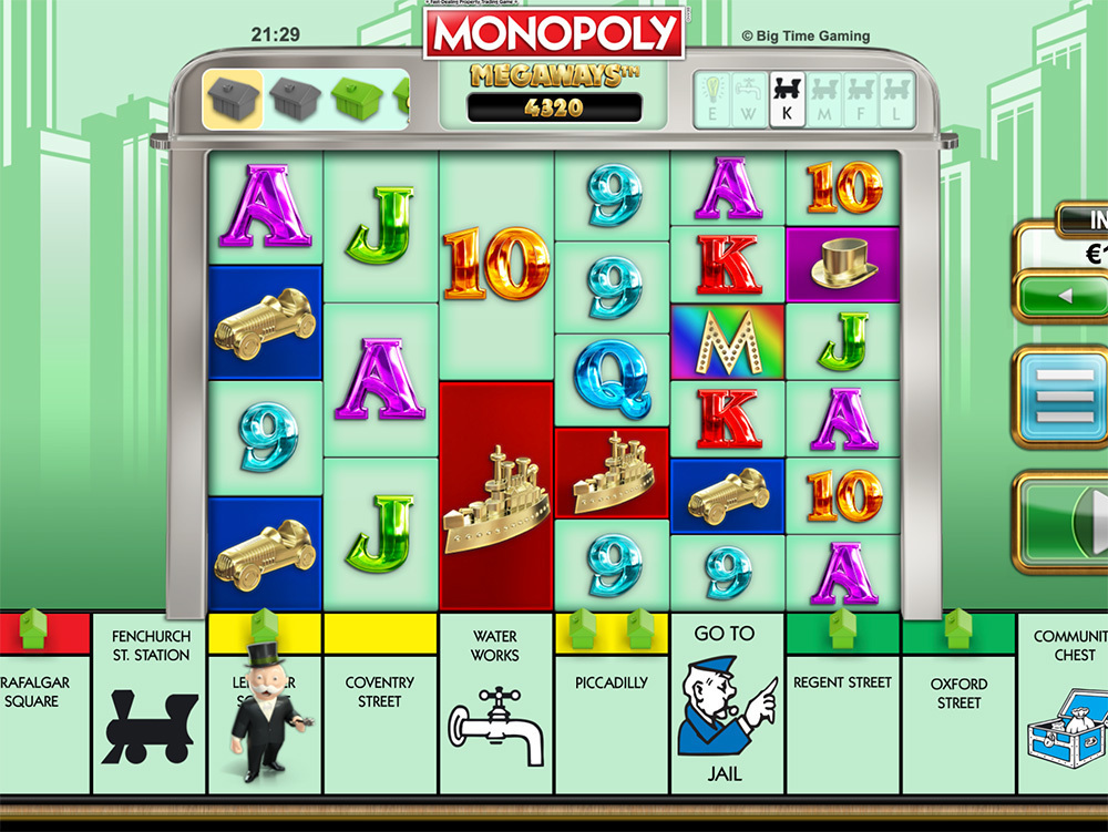 Monopoly Megaways Game Image