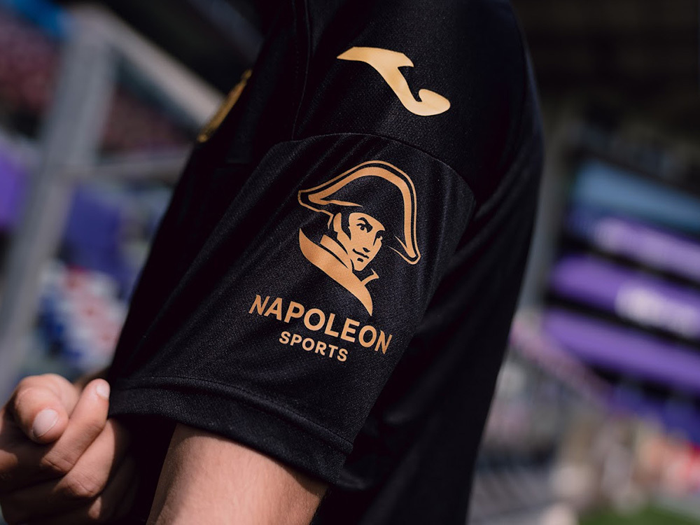 Napoleon Games Anderlecht Sponsor shirt