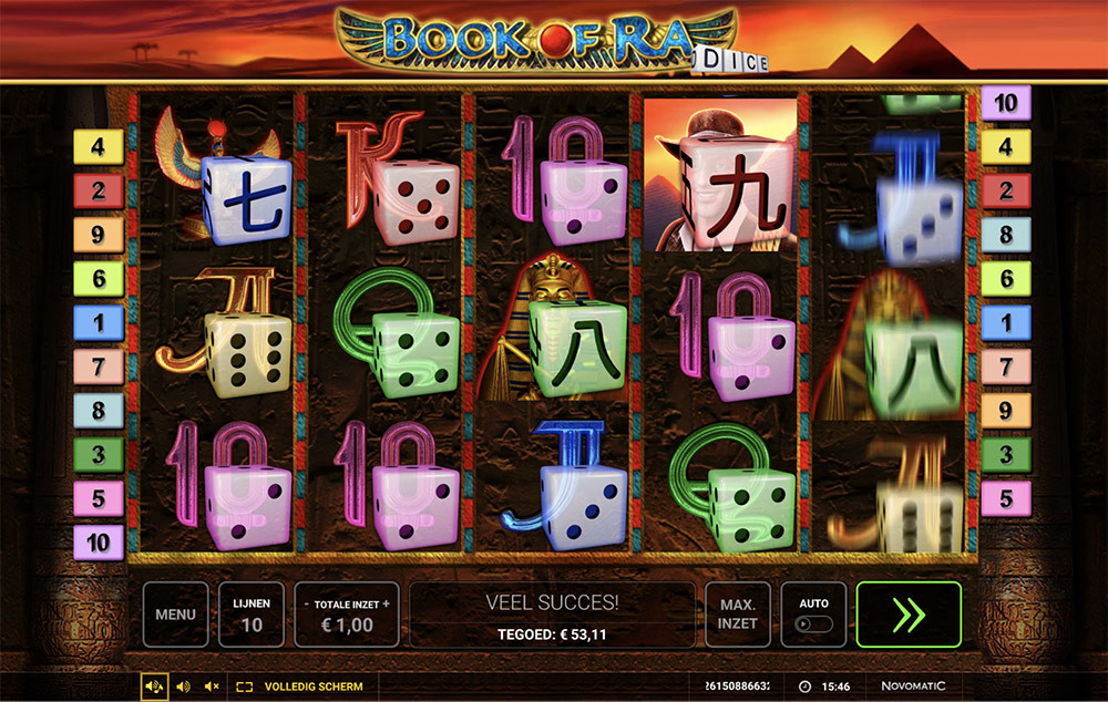 Book of Ra dice game